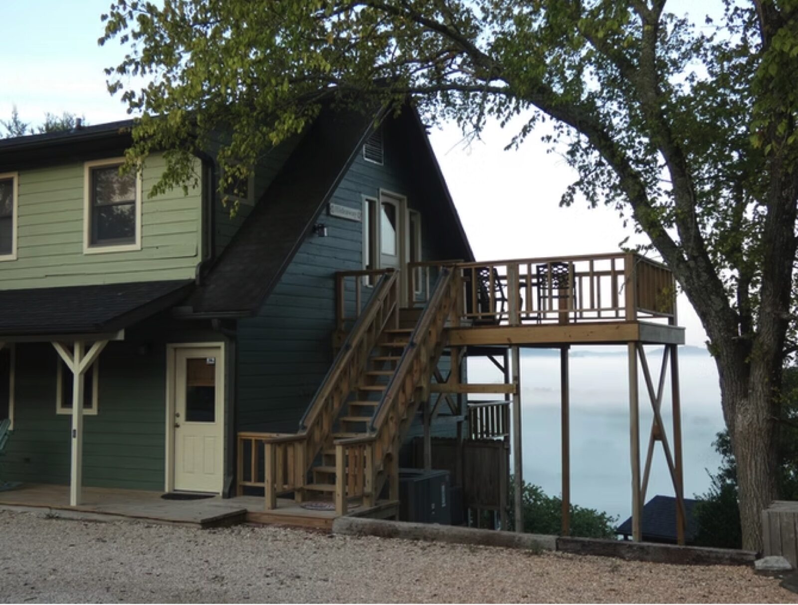 Hideaway cabin main view